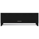 Armoire vidaXL en chêne noir 100x32 5x35 cm en bois d'ingénierie