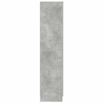 vidaXL Highboard Gris béton 35 x 39 x 168 cm Bois d'ingénierie
