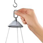 LECHUZA Jardinière suspendue NIDO Cottage 35 ALL-IN-ONE Marron sable