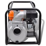 vidaXL Pompe à eau à moteur à essence 80 mm Connexion 4800 W