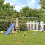 vidaXL Aire de jeux d'extérieur bois de pin massif