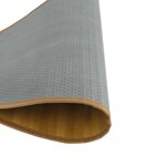 vidaXL Tapis rond naturel 80 cm bambou