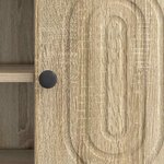 vidaXL Meuble TV Chêne Sonoma 150 x 31 x 50 cm Bois d'ingénierie