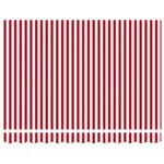 vidaXL Cadre d'auvent Rouge et Blanc 300 x 250 cm