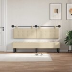 vidaXL Tête de lit suspendue Tissu
