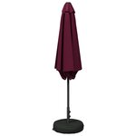 vidaXL Parasol de jardin avec base 270 x 270 cm Polyester