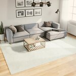 vidaXL Tapis OVIEDO à poils courts crème 240x340 cm