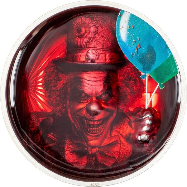 Pièce de monnaie en Argent 10 Dollars g 62.2 (2 oz) Millésime 2026 Phobias COULROPHOBIA