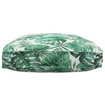 vidaXL Coussin de Palette pour Siège  Motif Feuille  120x80x12 cm  Tissu Oxford
