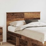 vidaXL Tête de lit Bois Ancien 135 cm Bois d'ingénierie