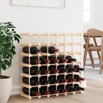 vidaXL Casier à vin pour 42 bouteilles 68 5x23x68 5 cm pin massif