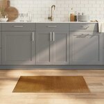 vidaXL Tapis rectangulaire marron 60x100 cm bambou