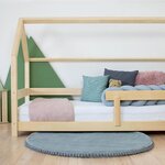 Lit cabane enfant TERY 80 x 160 vert sauge