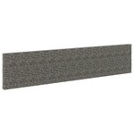 vidaXL Mur en gabion avec couvercles Acier galvanisé 900x30x200 cm