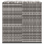 vidaXL Boîte à coussins de jardin Résine tressée 100x97 5x104 cm Gris