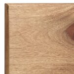 vidaXL Étagères murales 2 Pièces 58 x 26 x 20 cm Bois massif