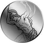 Monnaie ATLAS 1/500 Oz Palladium 25$ Liberia 2026 (PRÉCOMMANDE)