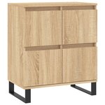 vidaXL Buffet Chêne sonoma 60x35x70 cm Bois d'ingénierie