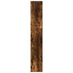 vidaXL Bibliothèque chêne fumé 40x24x143 cm bois d'ingénierie