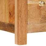 vidaXL Buffets & Commodes Marron 55 x 35 x 75 cm Bois de mangue massif