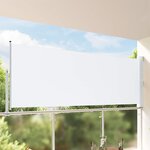 vidaXL Auvent latéral 140 x 300 cm 100  polyester fer acier