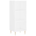 vidaXL Buffet blanc 34 5x32 5x90 cm bois d'ingénierie
