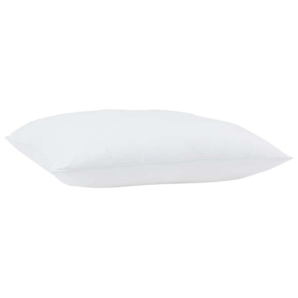 vidaXL Duvet avec Oreiller 2 Pièces Blanc 155 x 220 cm Microfibre