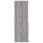 vidaXL Buffet haut sonoma gris 60x35 5x103 5 cm bois d'ingénierie