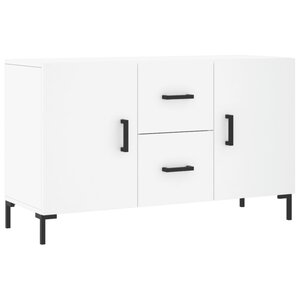 vidaXL Buffet blanc 100x36x60 cm bois d'ingénierie