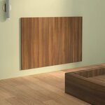 vidaXL Tête de lit Chêne marron 120x1 5x80 cm Bois d'ingénierie