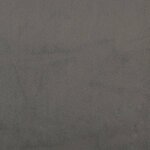 vidaXL Têtes de lit 2 Pièces Gris foncé 80x7x78/88 cm Velours