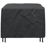 vidaXL Housse pour mobilier d'extérieur Noir 100 x 100 x 70 cm 210D