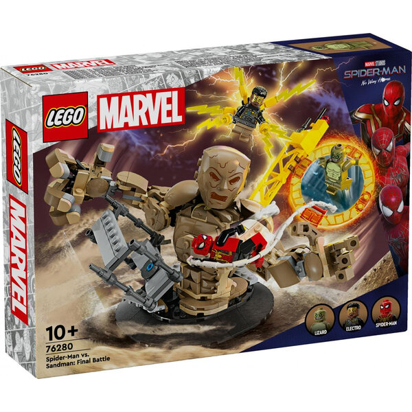 76280 Sandman LEGO® Marvel Super Héros - Set de Construction Épique
