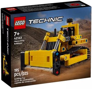 LEGO Technic - Le bulldozer 42163 : Jouet de Construction Innovant pour Enfants