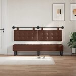 vidaXL Tête de lit suspendue Simili cuir