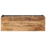 vidaXL Banc à chaussures 110x35x51 cm bois massif de manguier