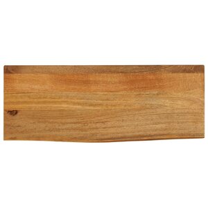 vidaXL Dessus de table à bord vivant 70x20x2 5 cm bois massif manguier