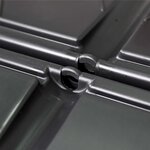 vidaXL Composteur de jardin Noir 68 9x68 9x83 9 cm 360 L