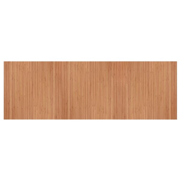 vidaXL Tapis rectangulaire naturel 100x300 cm bambou