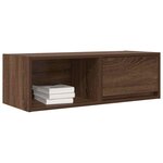 vidaXL Meuble TV chêne marron 80x31x25 5 cm bois d'ingénierie