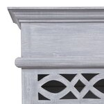 vidaXL Buffet 60x30x175 cm Bois d'acajou massif