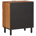 vidaXL Cabinet de chevet Marron 50 x 33 x 60 cm Bois de mangue massif