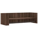 vidaXL Étagère murale chêne marron 100x35x30 5 cm bois d'ingénierie