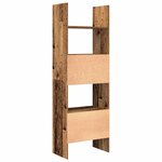 vidaXL Bibliothèque Bois ancien 60 x 35 x 180 cm Bois d'ingénierie
