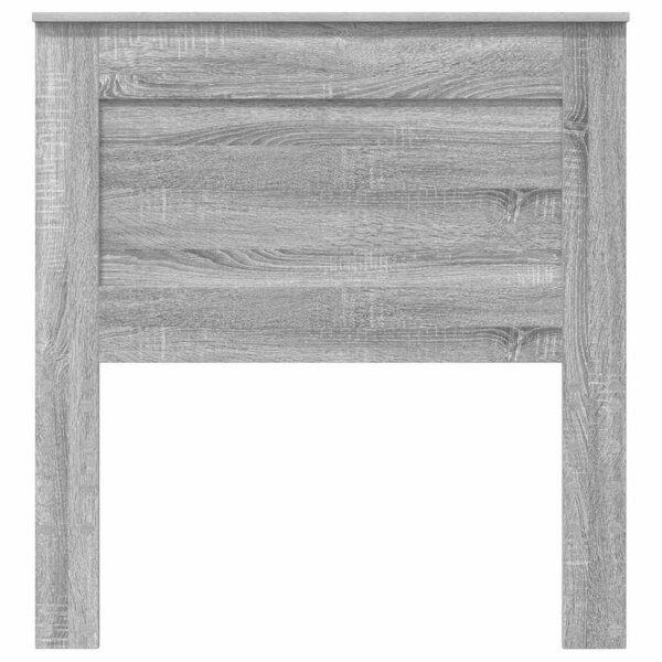 vidaXL Tête de lit Gris Sonoma 75 cm Bois d'ingénierie