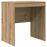 vidaXL Bureau chêne artisanal 70 x 50 x 76 cm Bois d'ingénierie