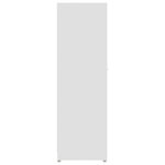 vidaXL Armoire de salle de bain Blanc 30x30x95 cm Bois d'ingénierie