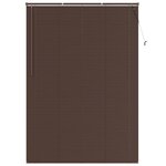 vidaXL Store Vénitien Marron foncé avec motif 213 x 160 cm PVC