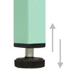 vidaXL Armoire de rangement Vert menthe 80x35x101 5 cm Acier