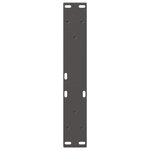 vidaXL Pieds de table basse en forme de V  2 pièces  anthracite  30 x (30-31 3) cm  acier